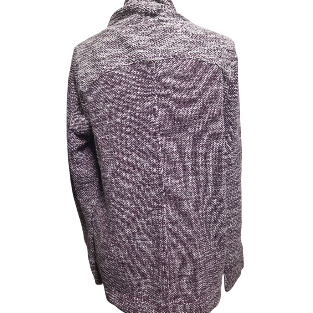 Calvin Klein Heathered Purple Cowl Neck Sweater - Picture 3 of 5
